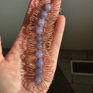 Lepidolite Wire Wrapped Centipede